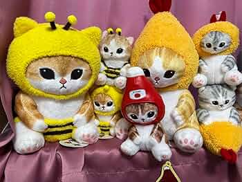 Amazon.co.jp: モフサンド ミツバチにゃん 調味料にゃん えび